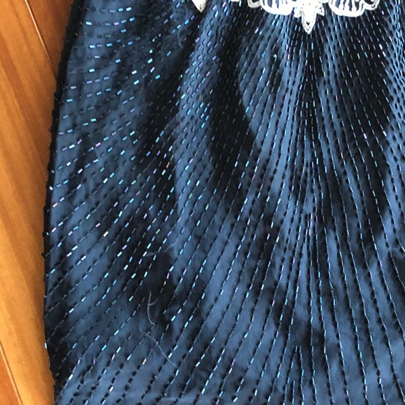 Va Va VOOM vintage 80s beaded dress - Picture 4 of 7